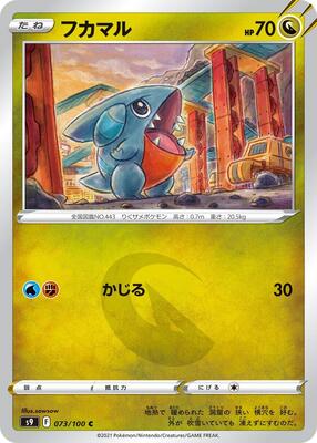 Gible card from S9: Star Birth
