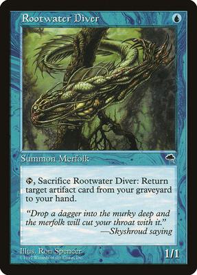 Rootwater Diver card from Tempest