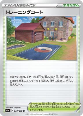 Training Court card from S1a: VMAX Rising