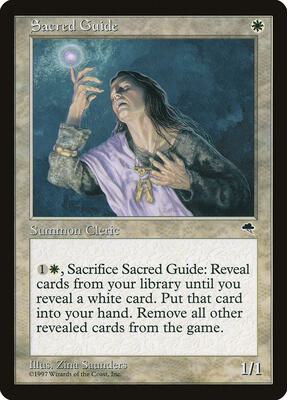 Sacred Guide card from Tempest