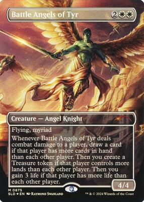 Battle Angels of Tyr (Rainbow Foil) card from Secret Lair Drop Series
