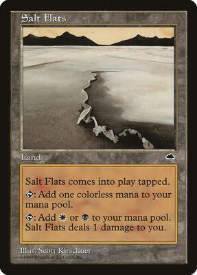 Salt Flats card from Tempest