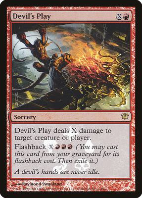 Devil's Play card from Buy-A-Box Promos