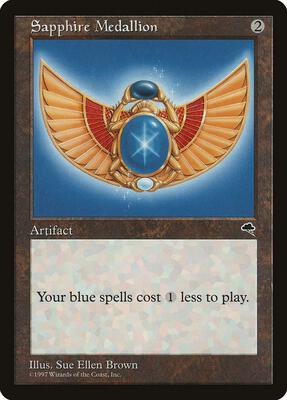 Sapphire Medallion card from Tempest