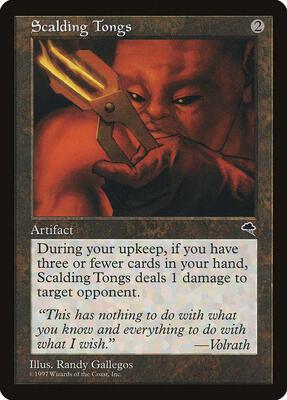 Scalding Tongs card from Tempest