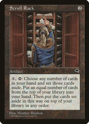 Scroll Rack card from Tempest