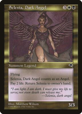 Selenia, Dark Angel card from Tempest