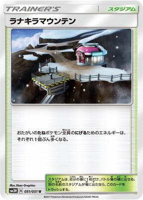 Mount Lanakila card from SM3H: To Have Seen the Battle Rainbow