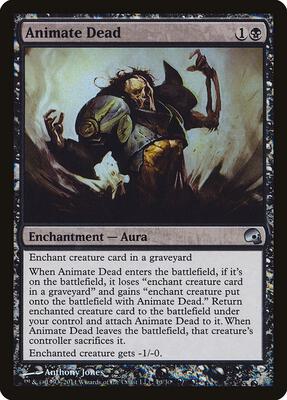 Animate Dead card from Premium Deck Series: Graveborn