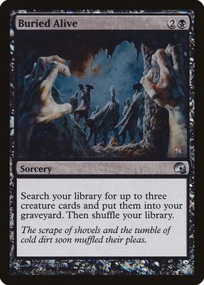 Buried Alive card from Premium Deck Series: Graveborn
