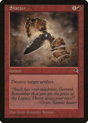 Shatter card from Tempest