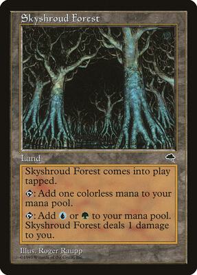 Skyshroud Forest card from Tempest