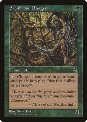 Skyshroud Ranger card from Tempest