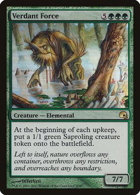 Verdant Force card from Premium Deck Series: Graveborn