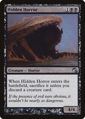 Hidden Horror card from Premium Deck Series: Graveborn