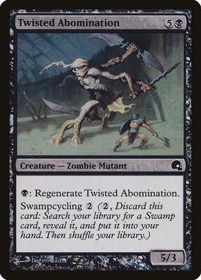 Twisted Abomination card from Premium Deck Series: Graveborn