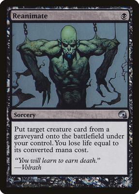 Reanimate card from Premium Deck Series: Graveborn