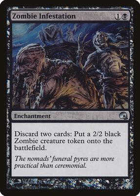 Zombie Infestation card from Premium Deck Series: Graveborn