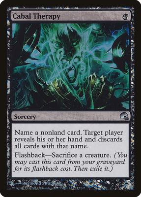 Cabal Therapy card from Premium Deck Series: Graveborn
