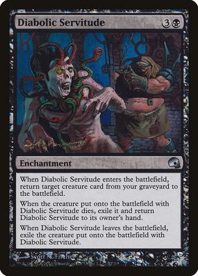 Diabolic Servitude card from Premium Deck Series: Graveborn