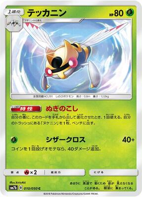 Ninjask card from SM7b: Fairy Rise