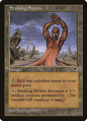 Stalking Stones card from Tempest