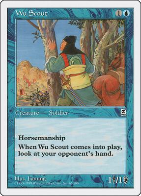 Wu Scout card from Portal Three Kingdoms