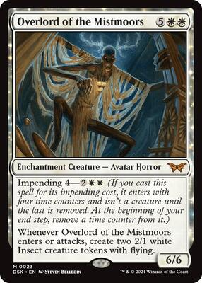 Overlord of the Mistmoors card from Duskmourn: House of Horror