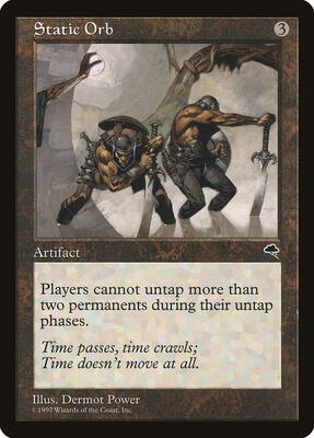 Static Orb card from Tempest