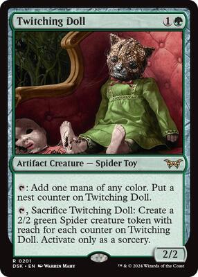 Twitching Doll card from Duskmourn: House of Horror