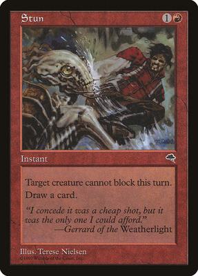 Stun card from Tempest