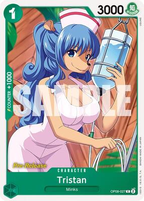 Tristan card from Two Legends Pre-Release Cards