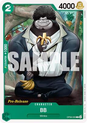 BB card from Two Legends Pre-Release Cards