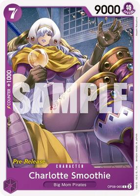 Charlotte Smoothie card from Two Legends Pre-Release Cards