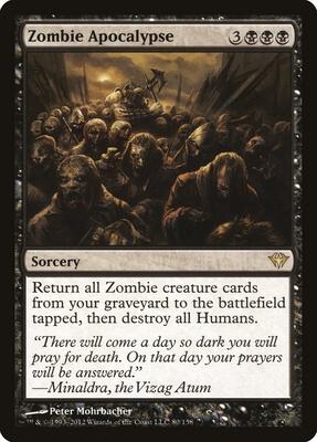Zombie Apocalypse card from Dark Ascension