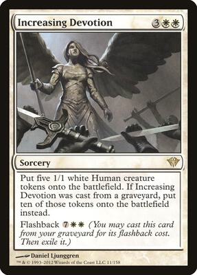 Increasing Devotion card from Dark Ascension