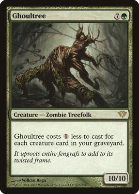 Ghoultree card from Dark Ascension