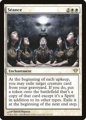 Seance card from Dark Ascension