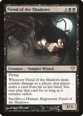 Fiend of the Shadows card from Dark Ascension