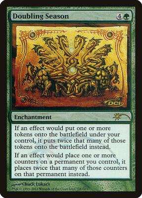 Doubling Season card from Judge Promos