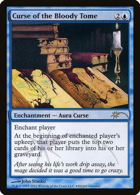 Curse of the Bloody Tome card from WPN & Gateway Promos