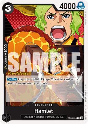 Hamlet card from Two Legends Pre-Release Cards