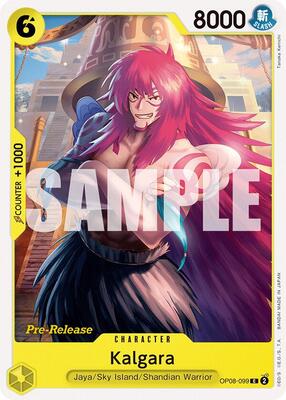 Kalgara (099) card from Two Legends Pre-Release Cards