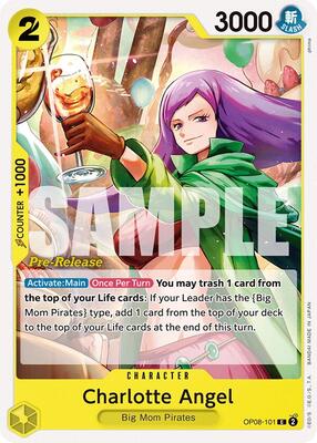 Charlotte Angel card from Two Legends Pre-Release Cards