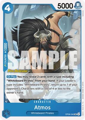 Atmos card from Two Legends Pre-Release Cards