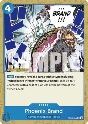 Phoenix Brand card from Two Legends Pre-Release Cards
