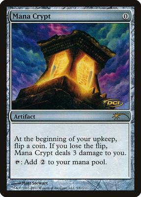 Mana Crypt card from Judge Promos