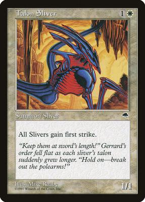 Talon Sliver card from Tempest