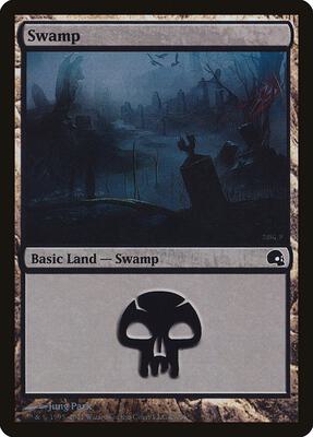 Swamp (29) card from Premium Deck Series: Graveborn