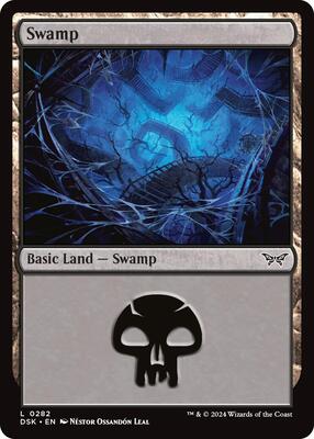 Swamp (0282) card from Duskmourn: House of Horror